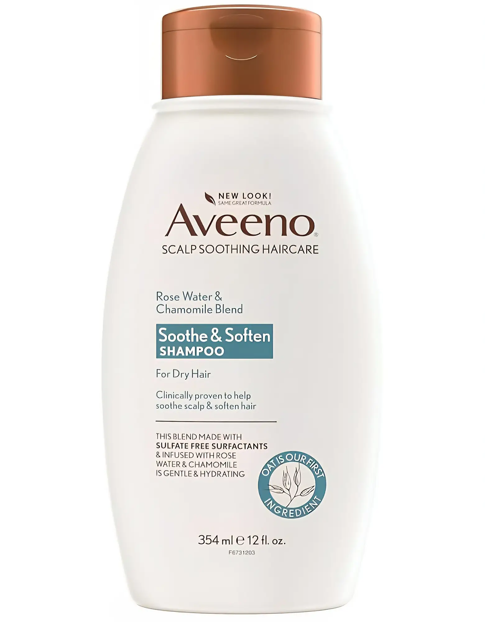 Aveeno Rose Water & Chamomile Blend Soothe & Soften Shampoo