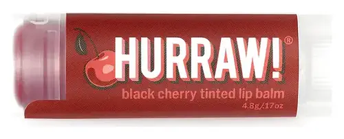 Hurraw! Tinted Lip Balm Black Cherry