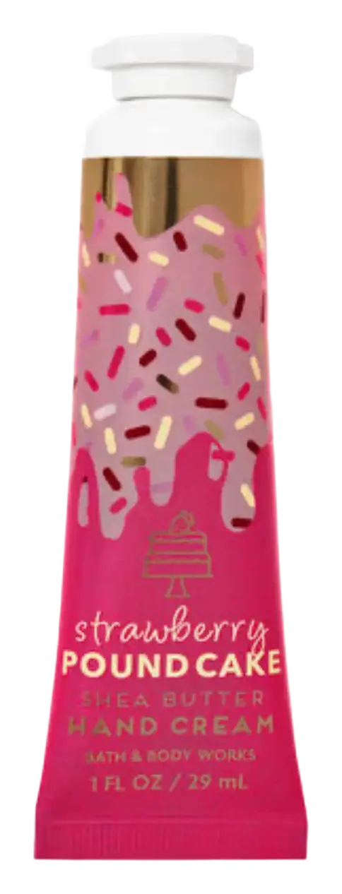 Bath & Body Works Hand Cream Strawberry Pound Cake