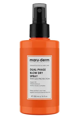 maru.derm Dual Phase Blow Dry Spray with Sun protection