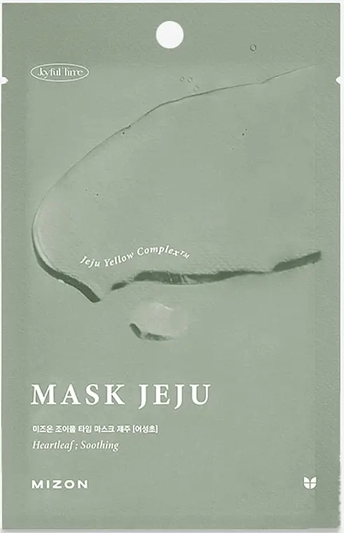 Mizon Mask Jeju Heartleaf