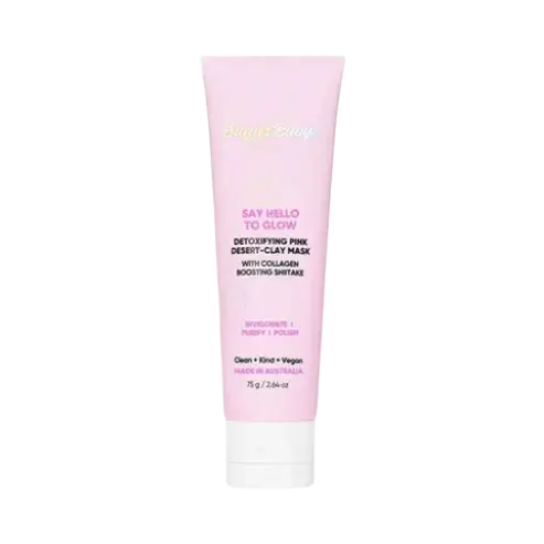 Sugar Baby Beauty Say Hello To Glow Detoxifying Pink Desert-Clay Mask