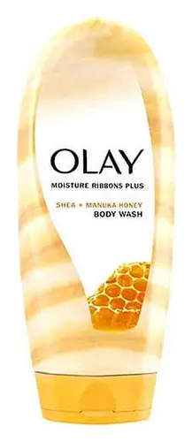 Olay Moisture Ribbons Plus Body Wash Shea + Manuka Honey