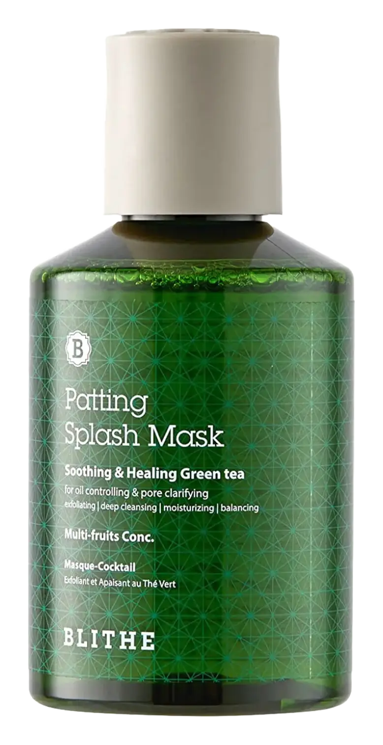 BLITHE Patting Splash Mask Soothing & Healing Green Tea