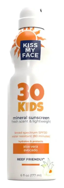 Kiss My Face Kids Mineral Sunscreen Spray SPF 30