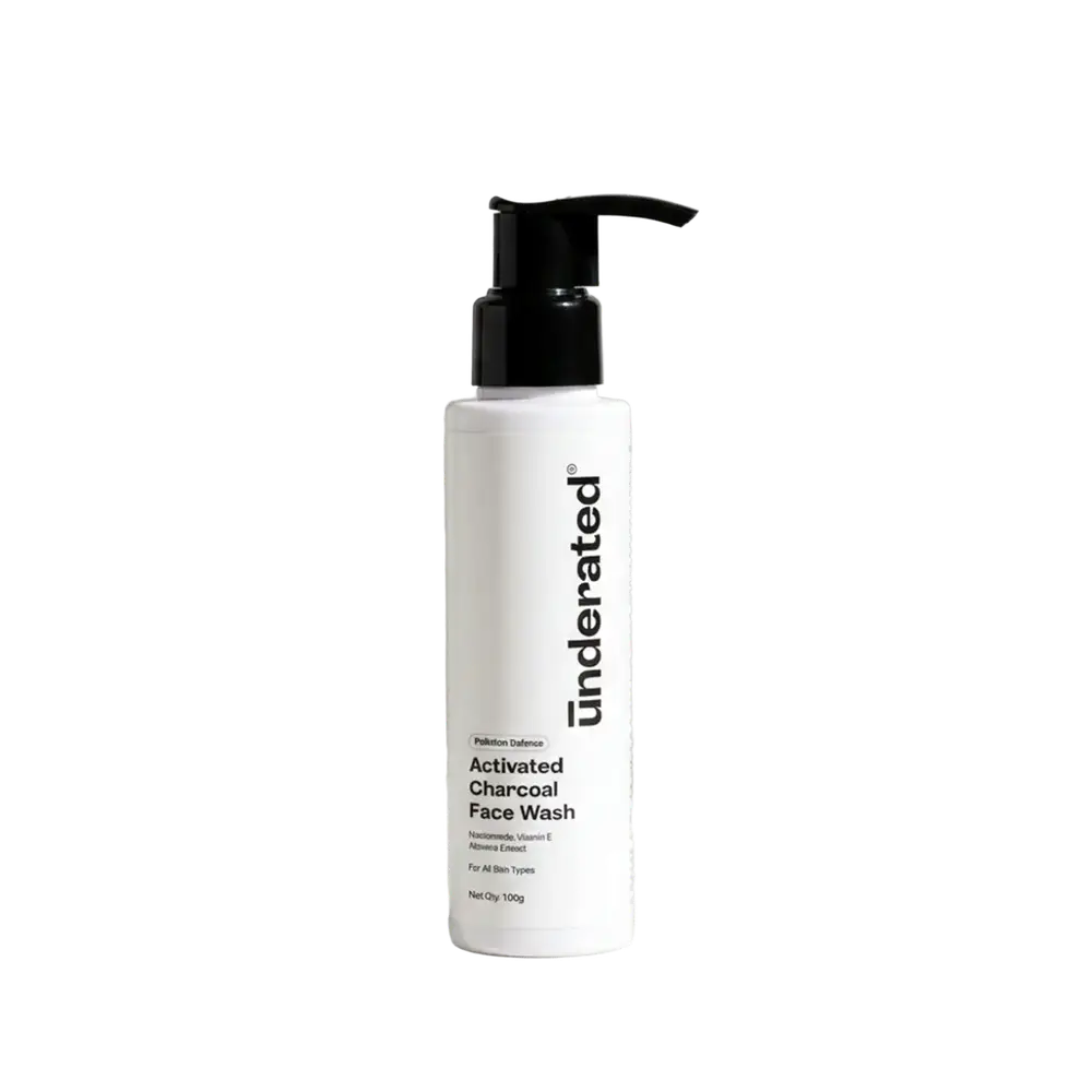 Underated Activated Charcoal Face Wash
