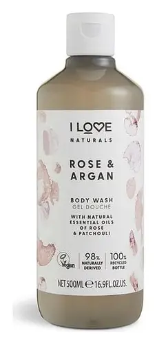 I Love Naturals Body Wash Rose & Argan