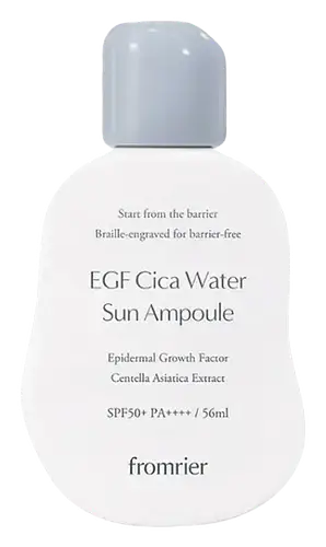 Fromrier EGF Cica Water Sun Ampoule SPF 50+