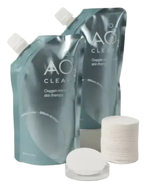 AO2 Clear AO2 Clear Oxygen Nanobubbles Skin Therapy