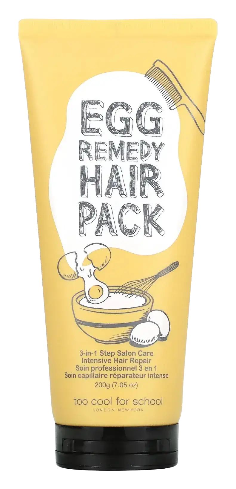 Too Cool For School Egg Remedy Hair Pack