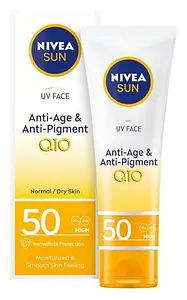 Nivea UV Face Anti-Age & Anti-Pigment Sun Cream SPF50