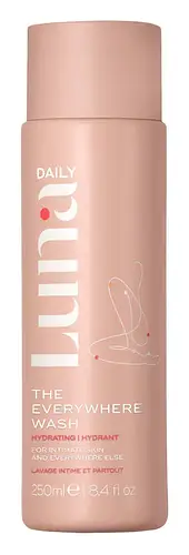 Luna Daily The Hydrating Everywhere pH Balanced Wash - With Prebiotics, Vitamins C + E, Omegas 3 & 6