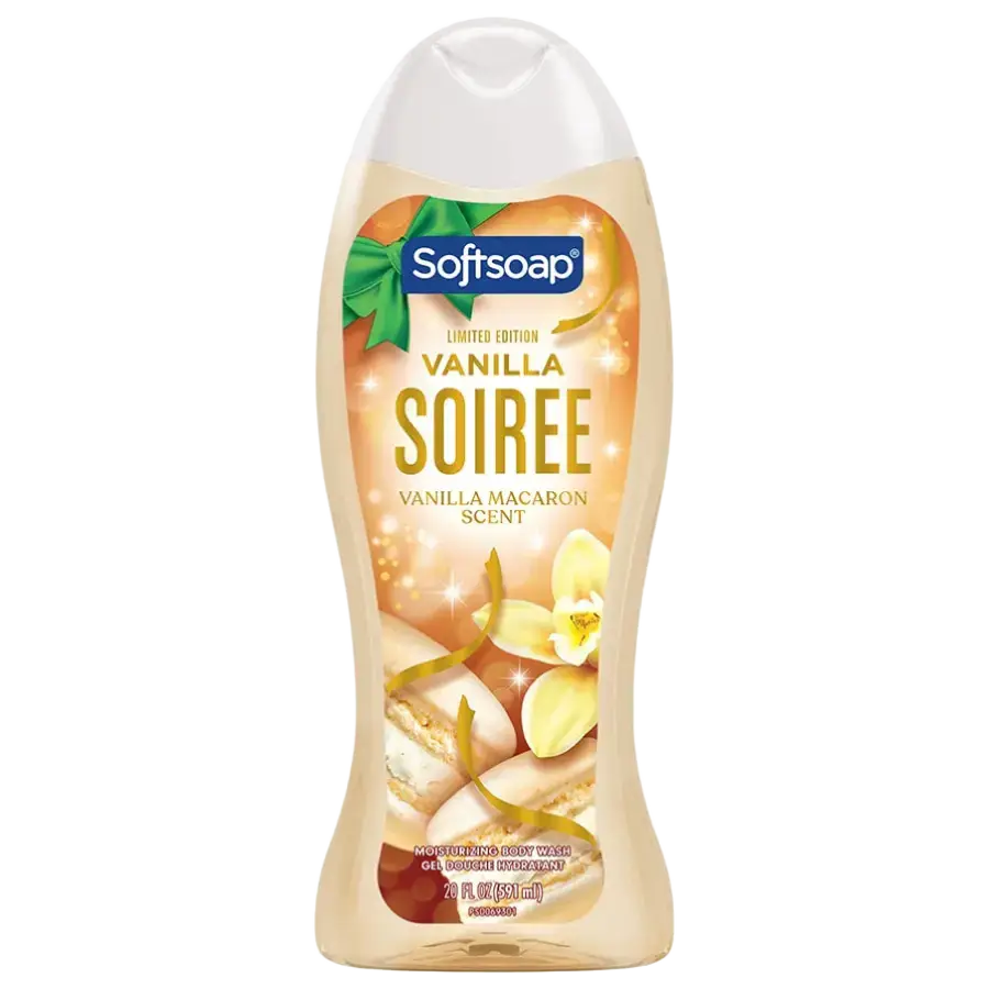 Softsoap Moisturizing Body Wash Vanilla Soiree