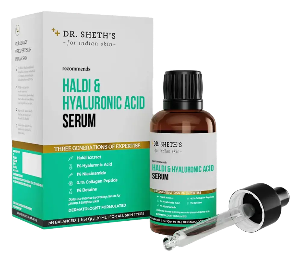 Dr. Sheth's Haldi & Hyaluronic Acid Serum