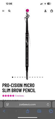 J.Cat Beauty Pro-cision Micro Slim Brow Pencil