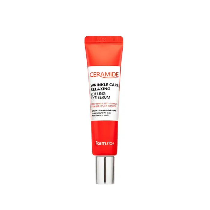 Farm Stay Ceramide Wrinkle Care Relaxing Rolling Eye Serum