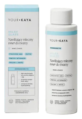 Your Kaya Mily Glaze Nawilżający Mleczny Toner Do Twarzy