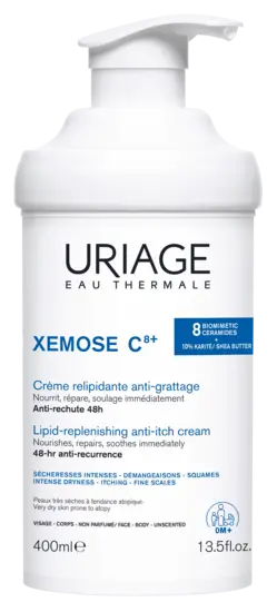 Uriage Xemose C8+ Lipid-Replenishing Anti-Itch Cream