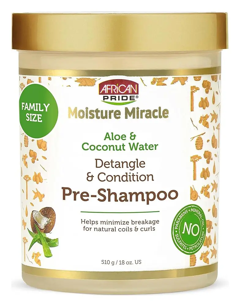 African Pride Aloe & Coconut Water Pre-Shampoo