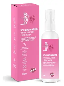 Bake 5% Niacinamide + Rose Water Toning Solution