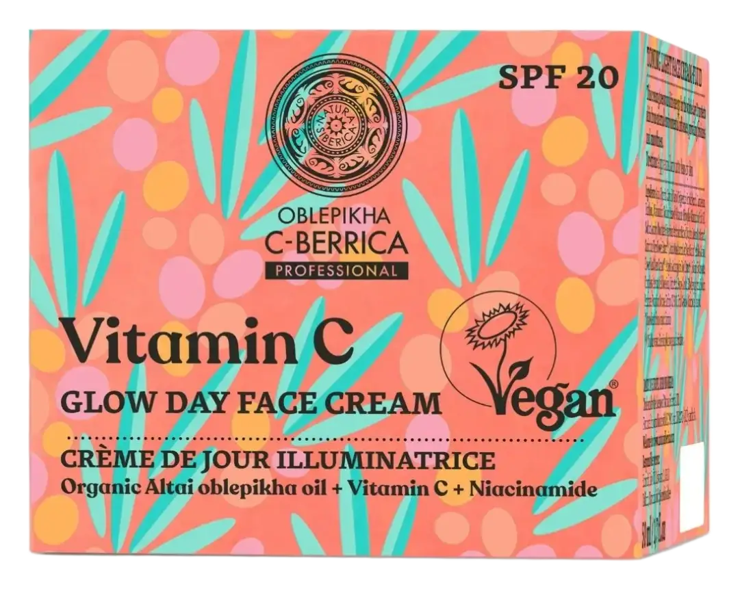 Natura Siberica Oblepikha C-Berrica Vitamin C Glow Day Cream Spf 20