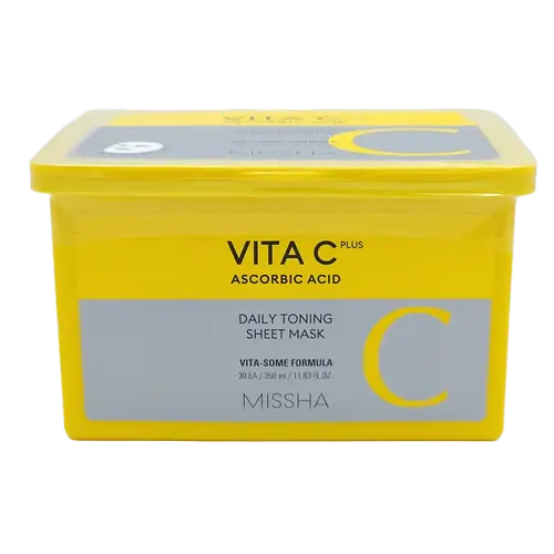 Missha Vita C Plus Daily Toning Sheet Mask
