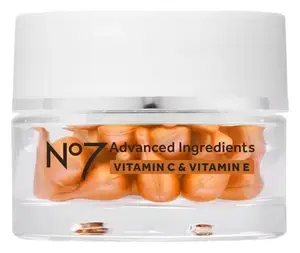 No7 Advanced Ingredients Vitamin C & Vitamin E Facial Capsules