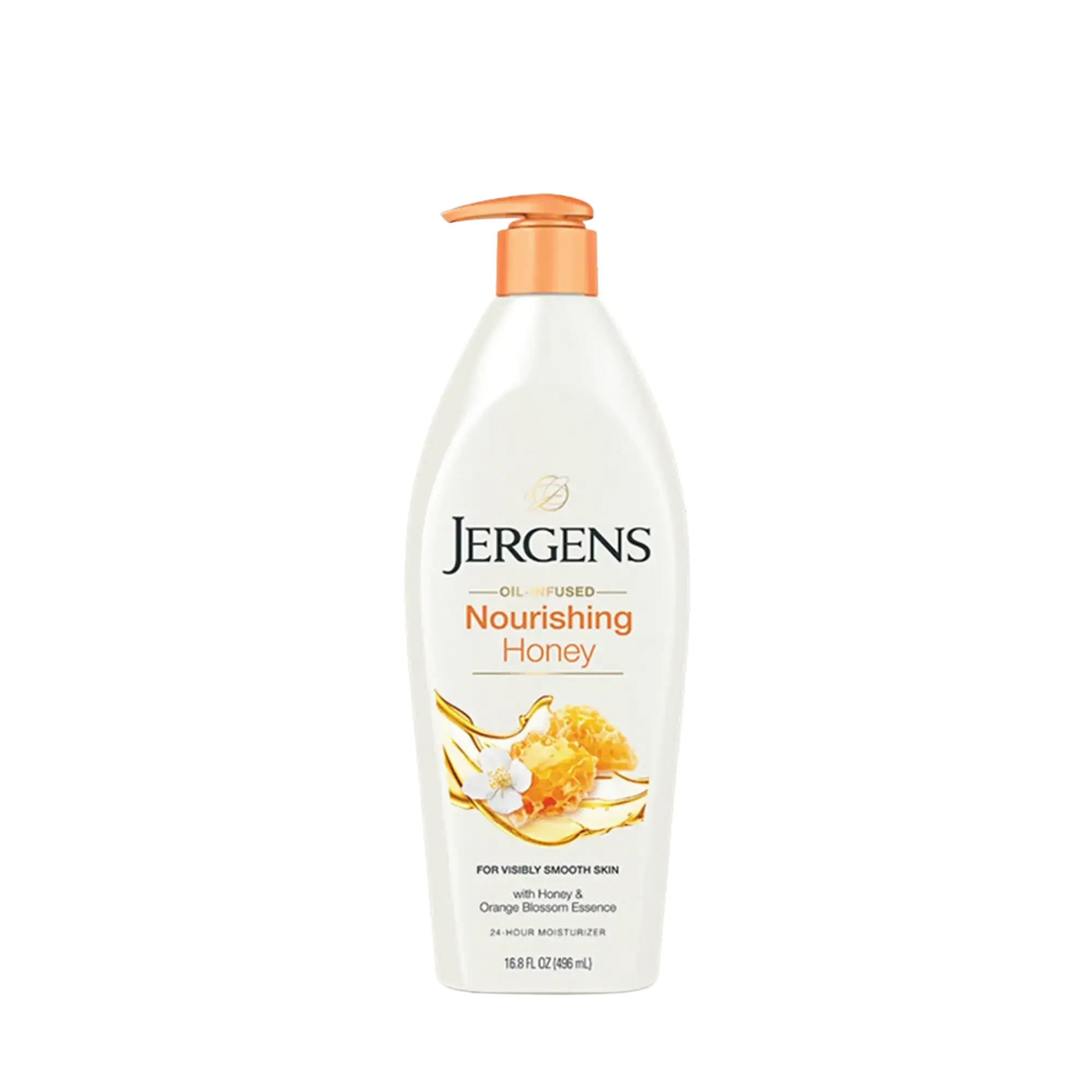 Jergens Skincare Oil-Infused 24-Hour Moisturizer Nourishing Honey