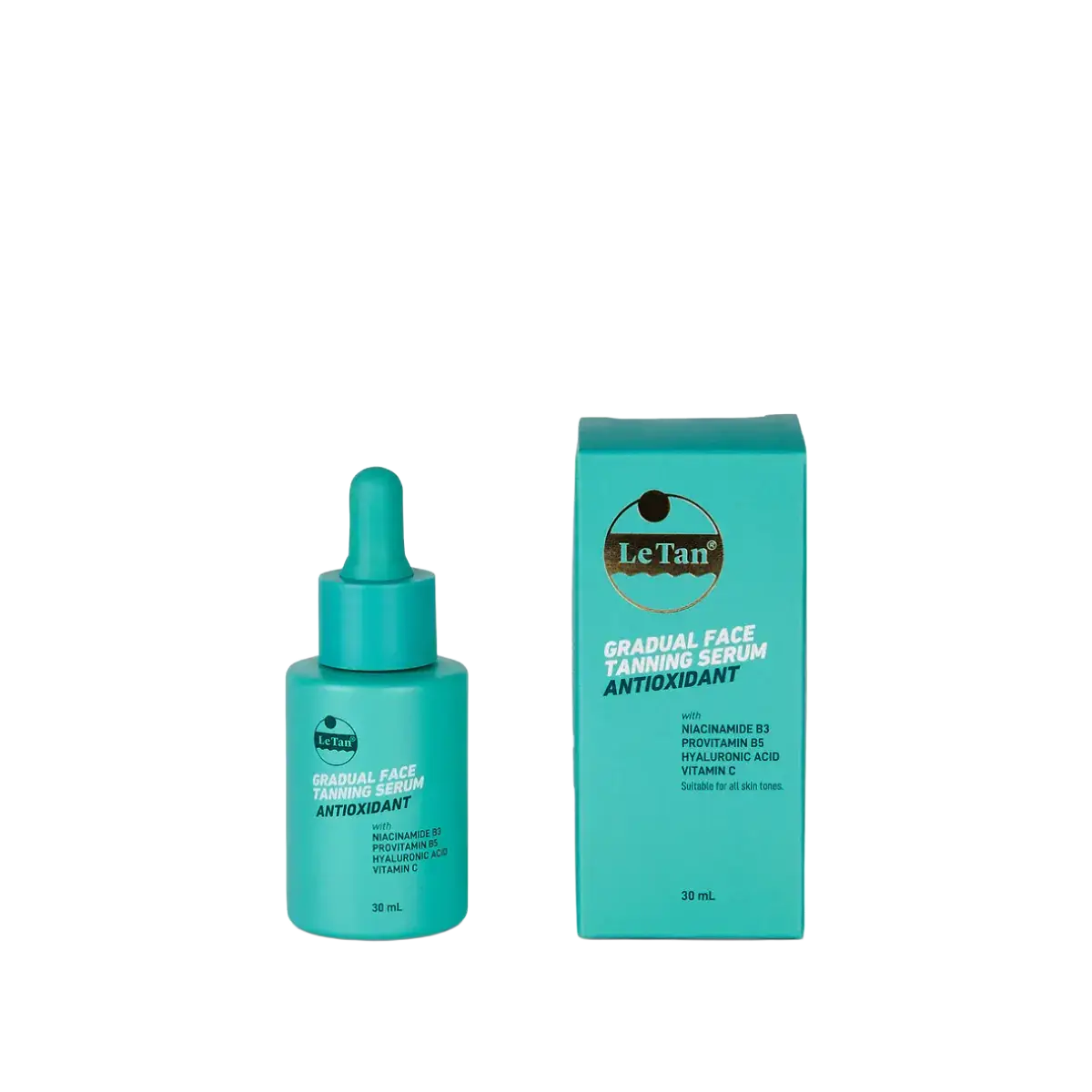 Le Tan Gradual Face Tanning Serum Antioxidant