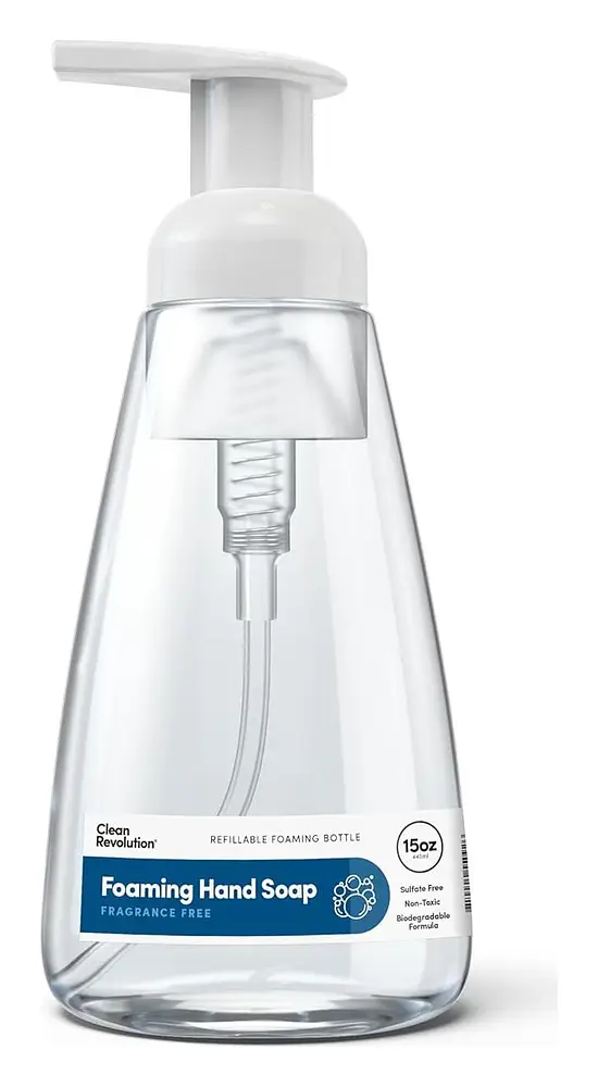 Clean Revolution Foaming Hand Soap Fragrance Free