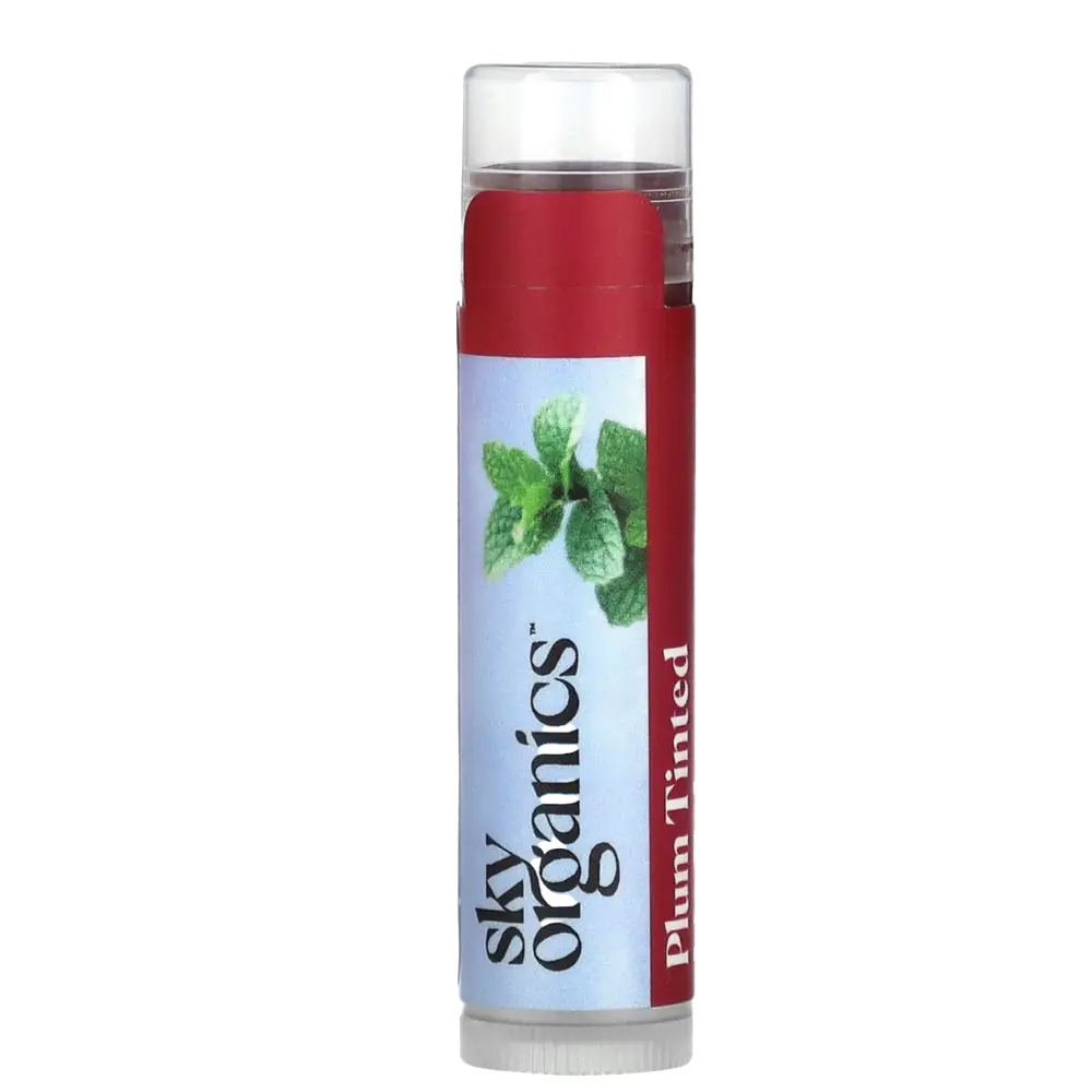 Sky Organics Tinted Lip Balm Plum