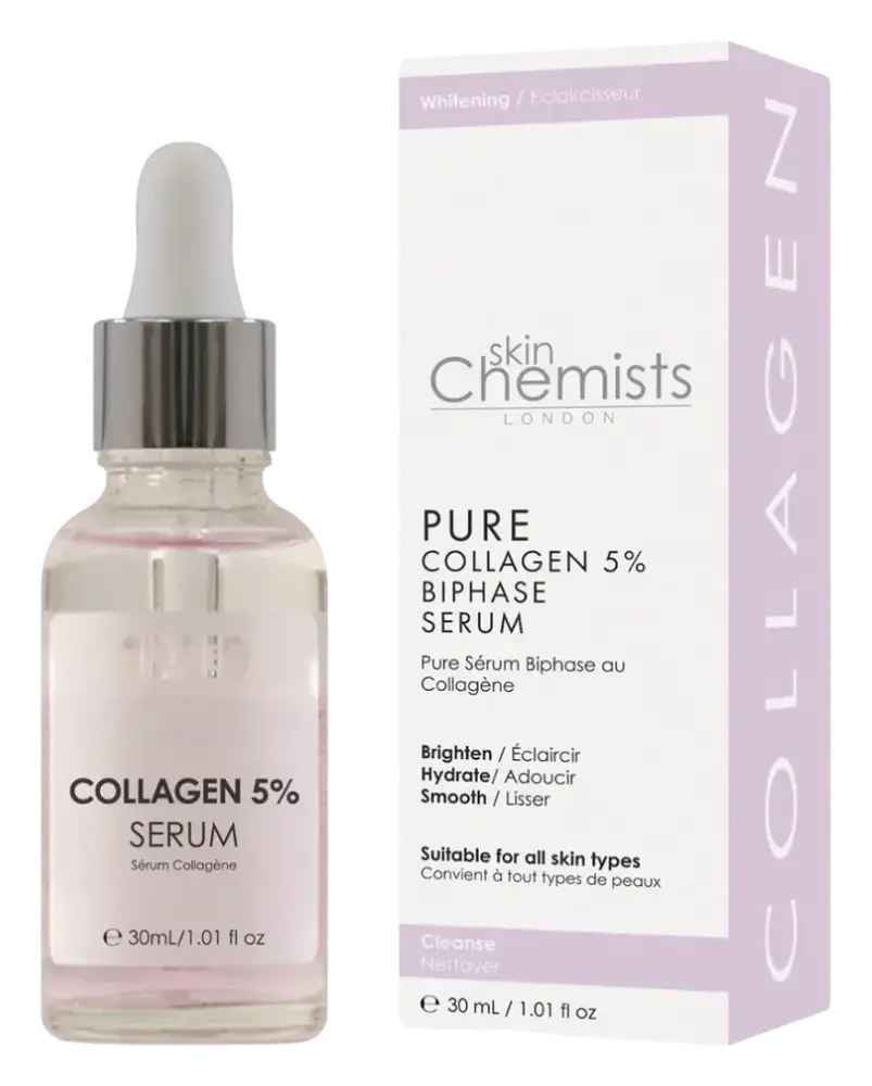 skinChemists Pure Collagen 5% Biphase Serum