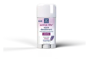 Kiss My Face Active Life Stick Deodorant Lavender
