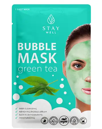 Stay Well Deep Cleansing Bubble Mask Green Tea