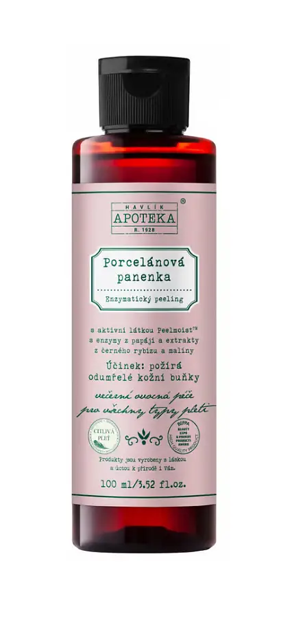 Havlík Apoteka Porcelánová Panenka Enzymatický Peeling