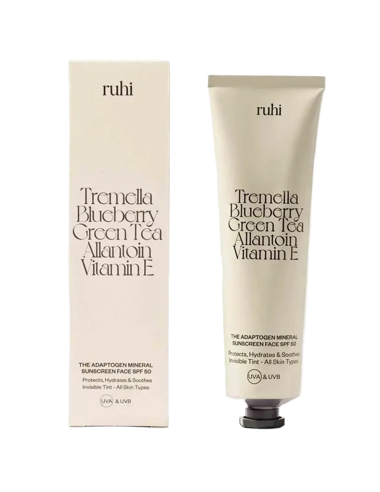 ruhi The Adaptogen Mineral Sunscreen Face SPF 50