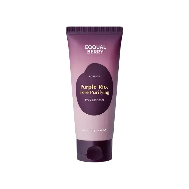 Eqqualberry Pore Fit Purple Rice Pore Purifying Pack Cleanser