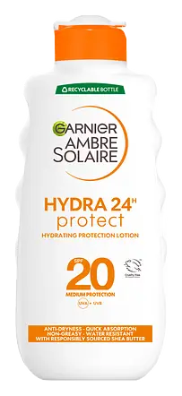 Garnier Ambre Solaire Hydra 24H Protect SPF 20 UK