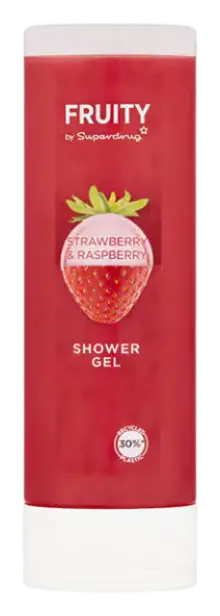 Superdrug Fruity Shower Gel Strawberry & Raspberry