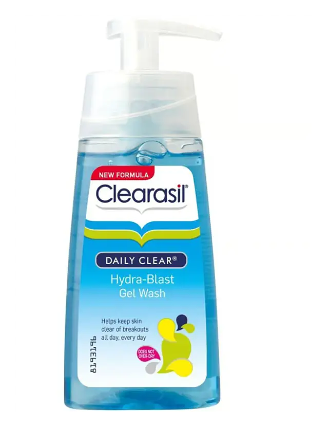 Clearasil Daily Clear Hydrablast Gel Wash UK