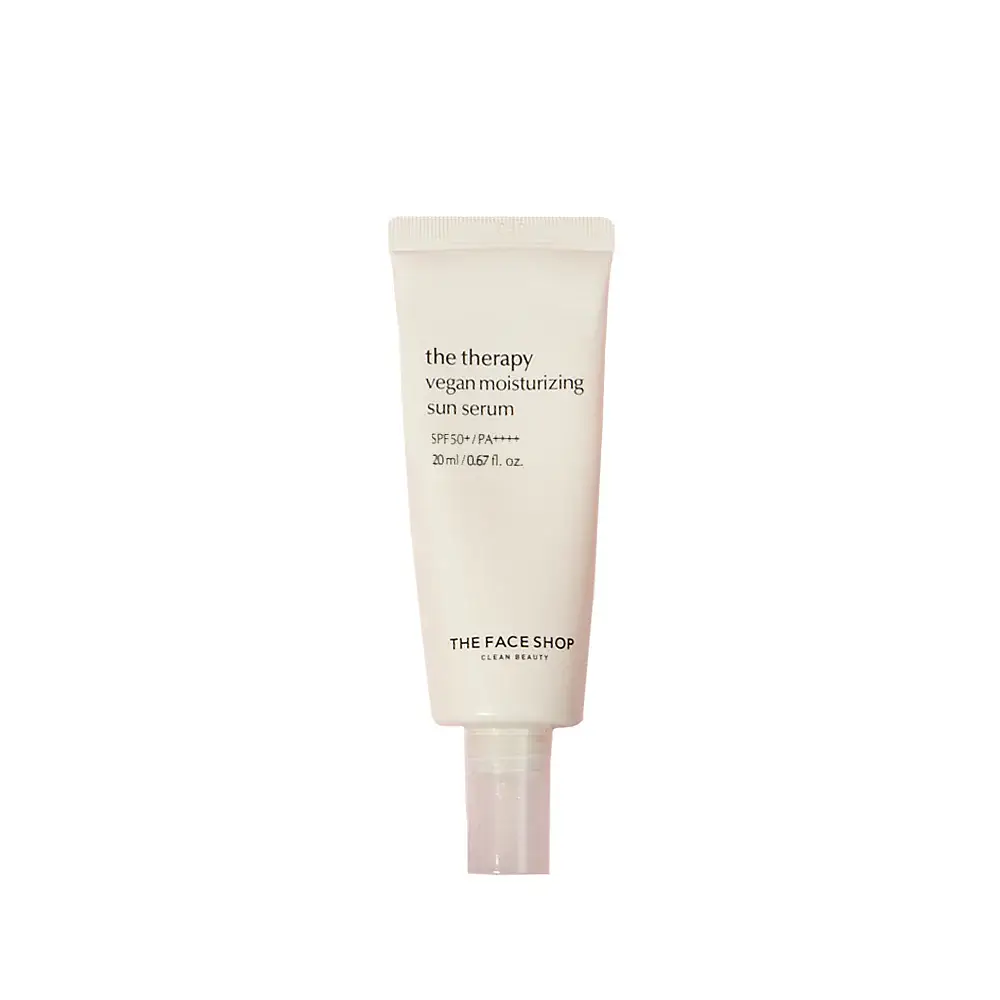The Face Shop The Therapy Vegan Moisturizing Sun Serum