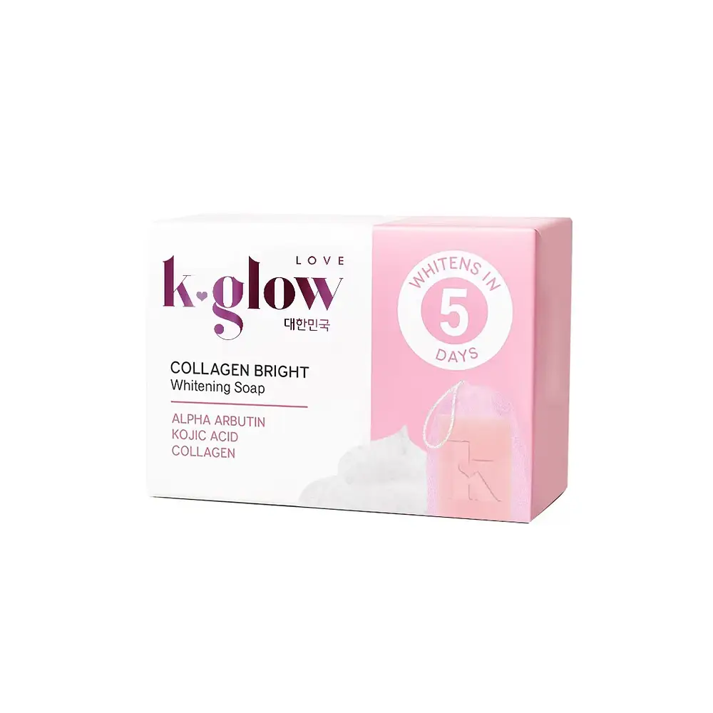 Love K-Glow Collagen Bright Whitening Soap