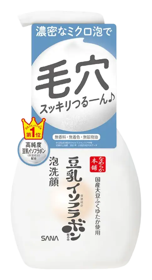 SANA Nameraka Honpo Soy Milk Moisture Foam Face Wash NC