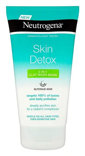 Neutrogena Skin Detox 2-in-1 Clay Wash-Mask
