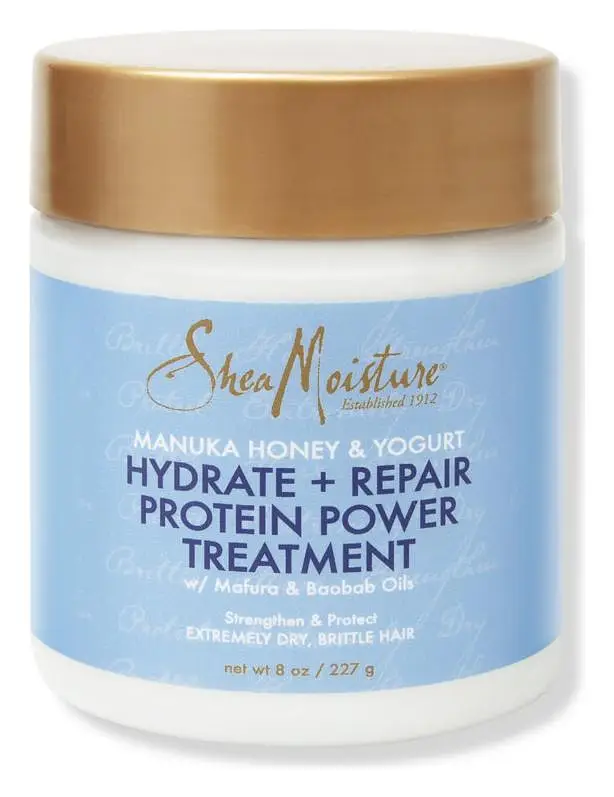 Shea Moisture Manuka Honey & Yogurt Hydrate + Repair Protein-Strong Treatment