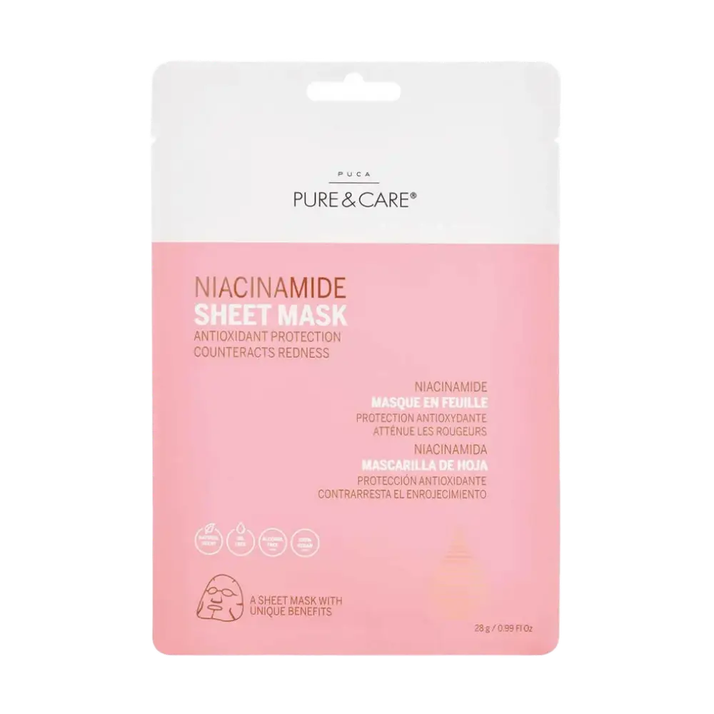 Puca – Pure & Care Niacinamide Sheet Mask