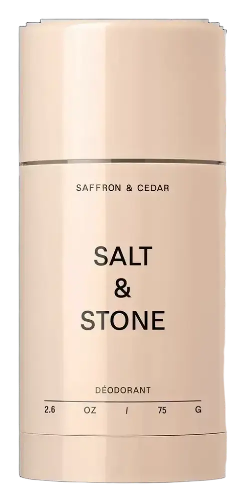 Salt & Stone Natural Deodorant Saffron & Cedar