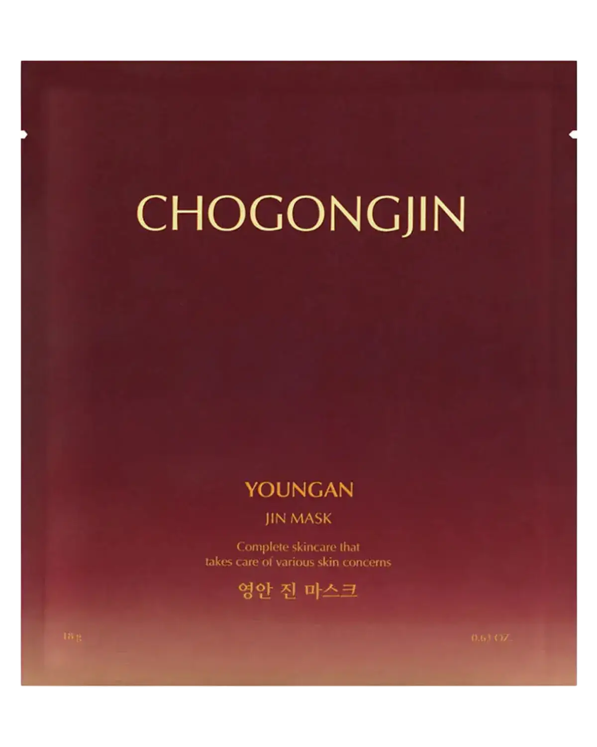Missha Chogongjin Youngan Jin Mask