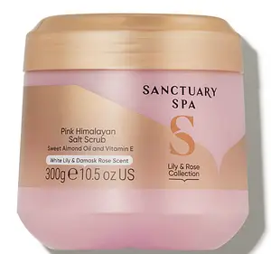 Sanctuary Spa Lily And Rose Collection Pink Himalayan Salt Scrub