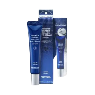 Pretty Skin Wrinkle Eraser Roll On Eye Cream Collagen